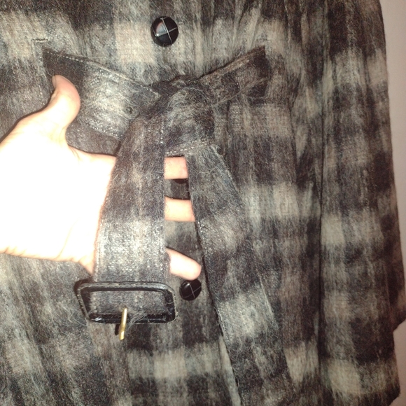 Paul Smith Black Label Belted Cape Coat Fits S-XL - Picture 8 of 16